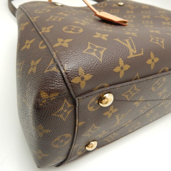 Louis Vuitton Monogram Montaigne MM Brown - Picture 5 of 8